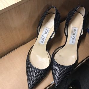 Black jimmy choo pumps